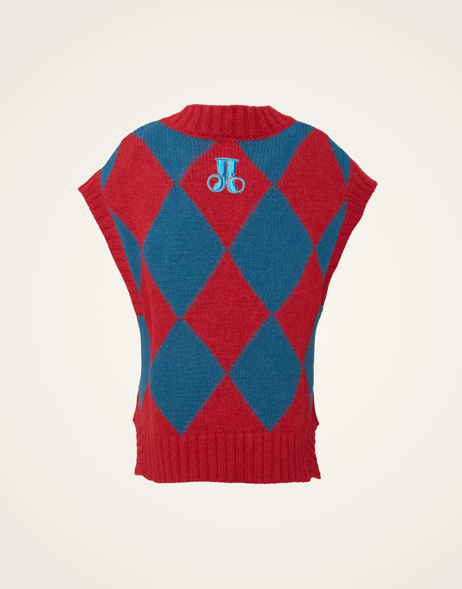 La Double J Argyle Gilet | Thumbnail 5 La Double J Argyle Gilet | Thumbnail 5