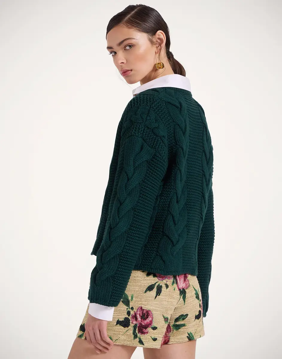 La Double J Portrait Cardigan | Thumbnail 2 La Double J Portrait Cardigan | Thumbnail 2