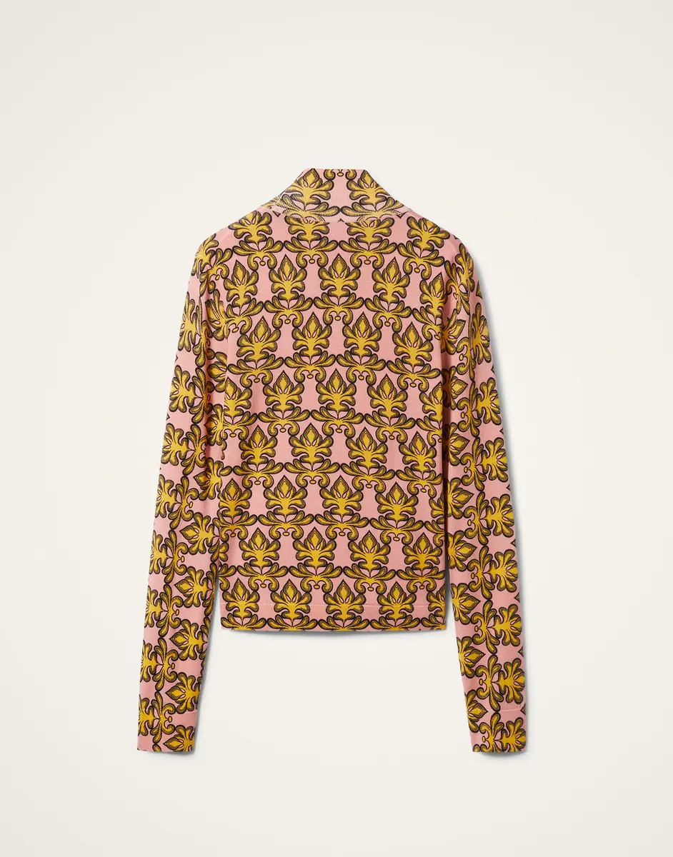 La Double J Silky Turtleneck | Thumbnail 5 La Double J Silky Turtleneck | Thumbnail 5