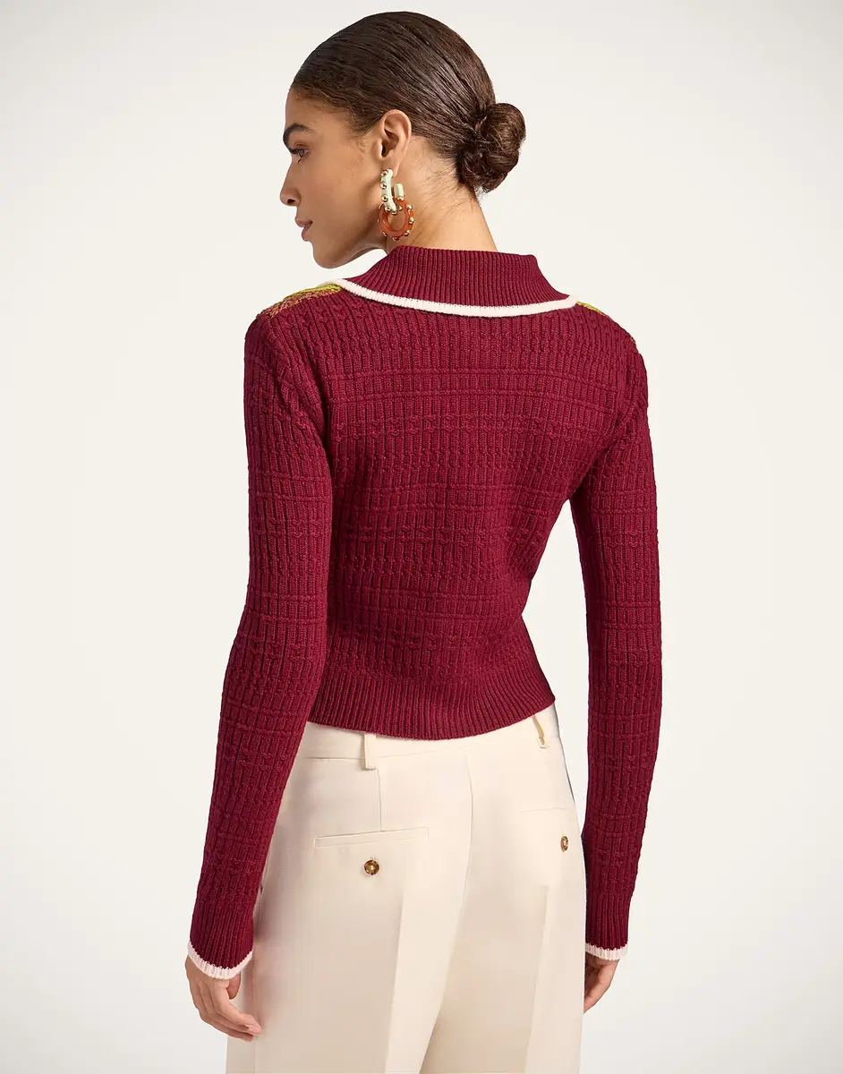 La Double J Crochet Mini Cardigan | Thumbnail 2 La Double J Crochet Mini Cardigan | Thumbnail 2