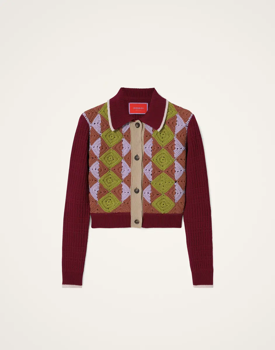 La Double J Crochet Mini Cardigan | Thumbnail 5 La Double J Crochet Mini Cardigan | Thumbnail 5