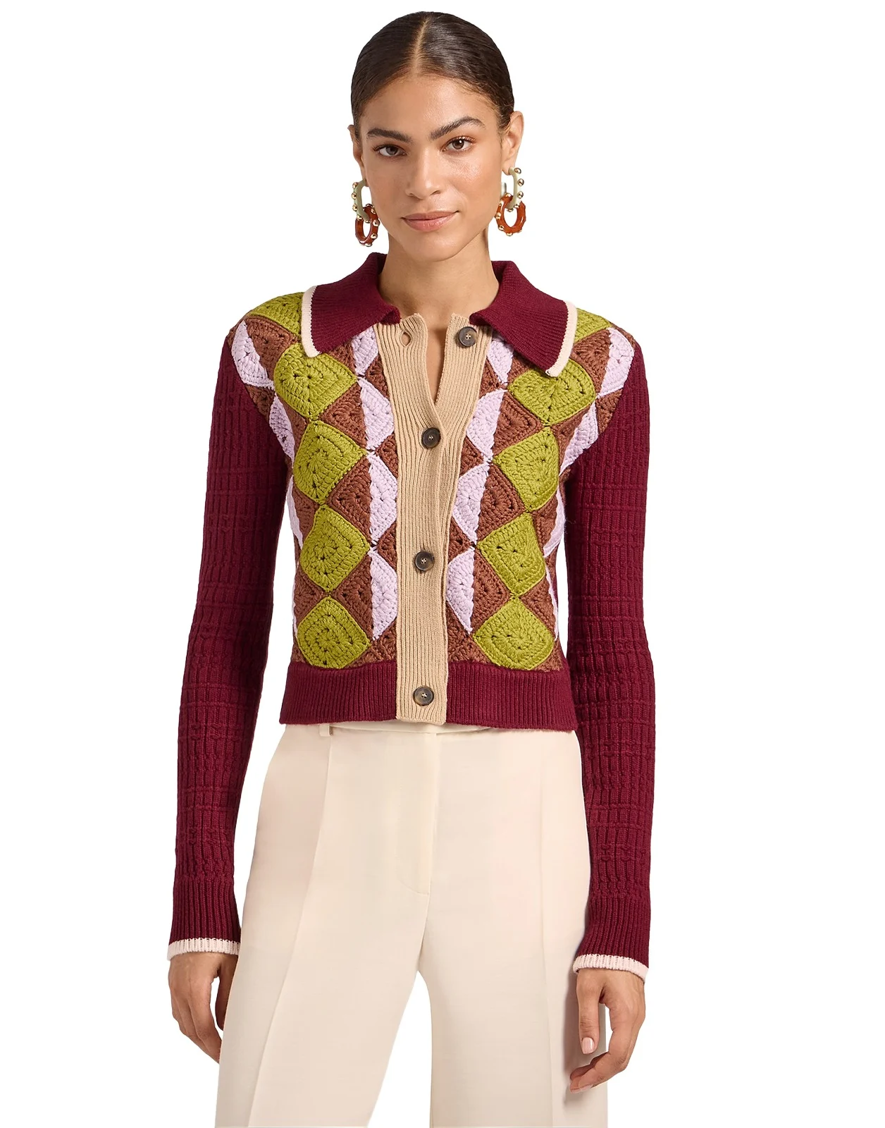 Crochet Mini Cardigan