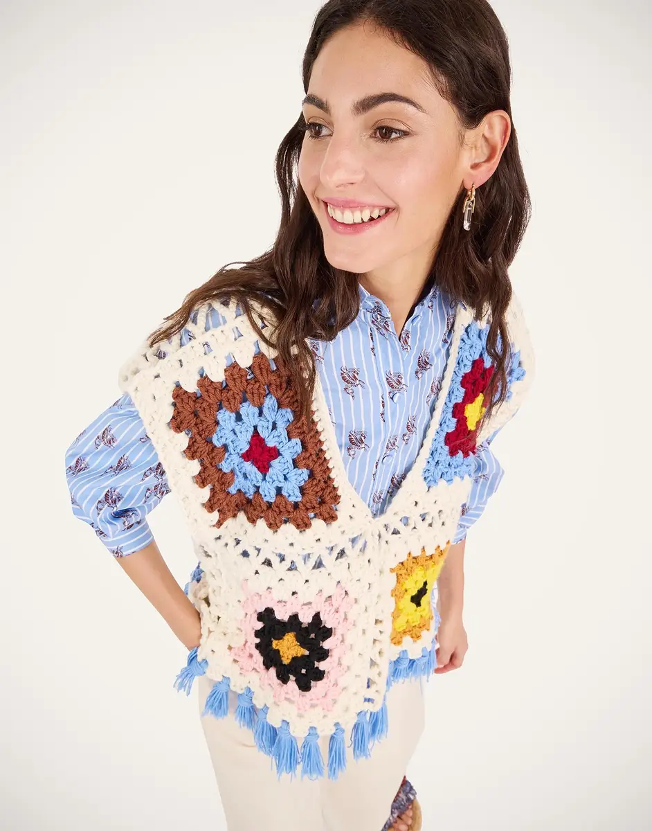 La Double J Sole Star Crochet Top | Thumbnail 4 La Double J Sole Star Crochet Top | Thumbnail 4