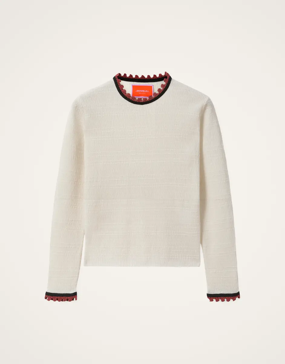 La Double J Picket Crew Neck | Thumbnail 5 La Double J Picket Crew Neck | Thumbnail 5