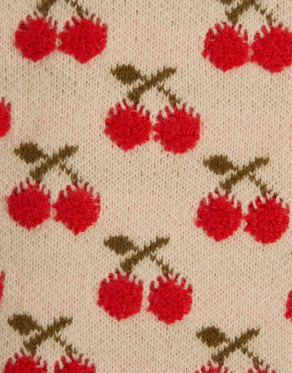 La Double J Cherry Scarf | Thumbnail 6 La Double J Cherry Scarf | Thumbnail 6