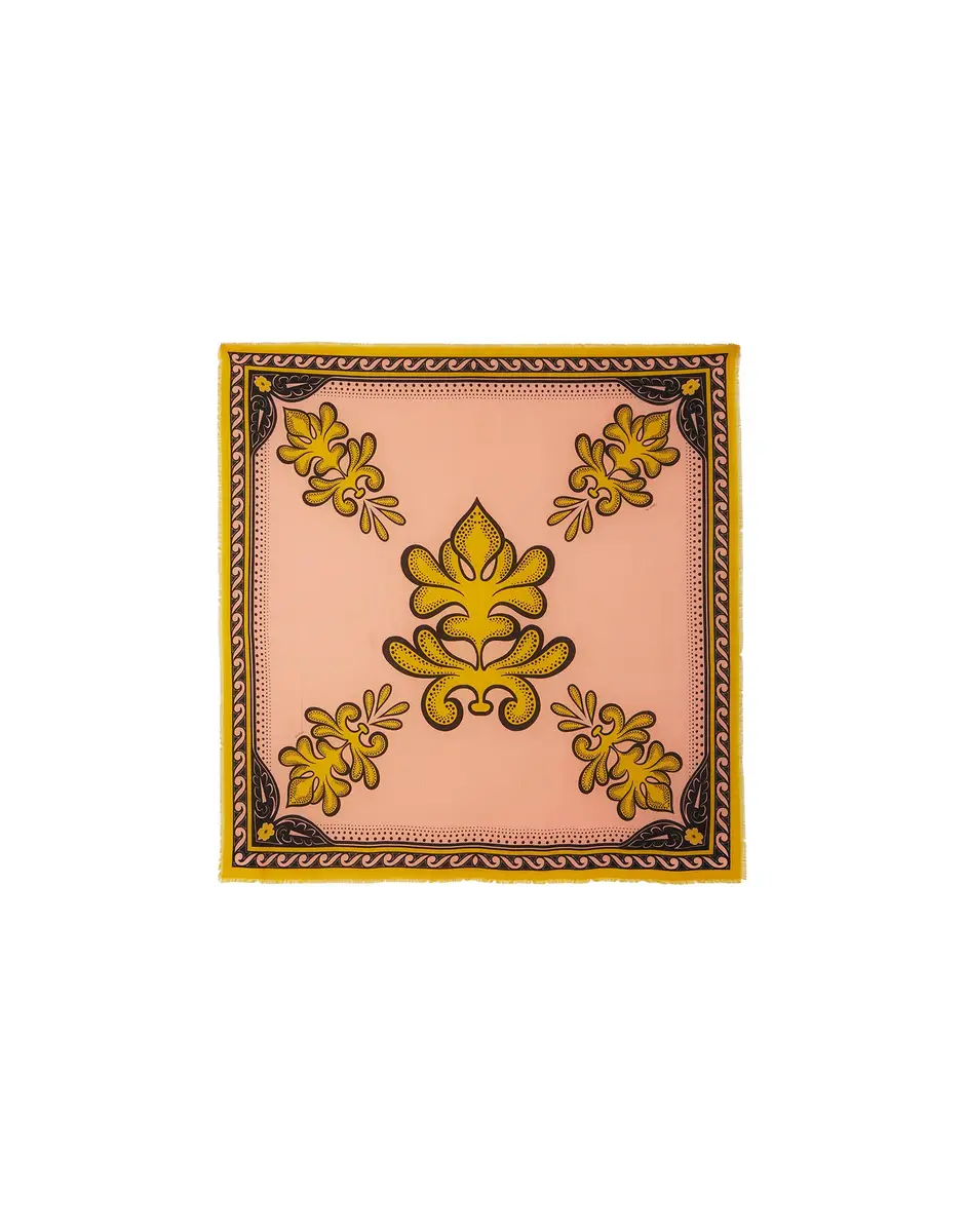 La Double J Square Scarf | Thumbnail 4 La Double J Square Scarf | Thumbnail 4