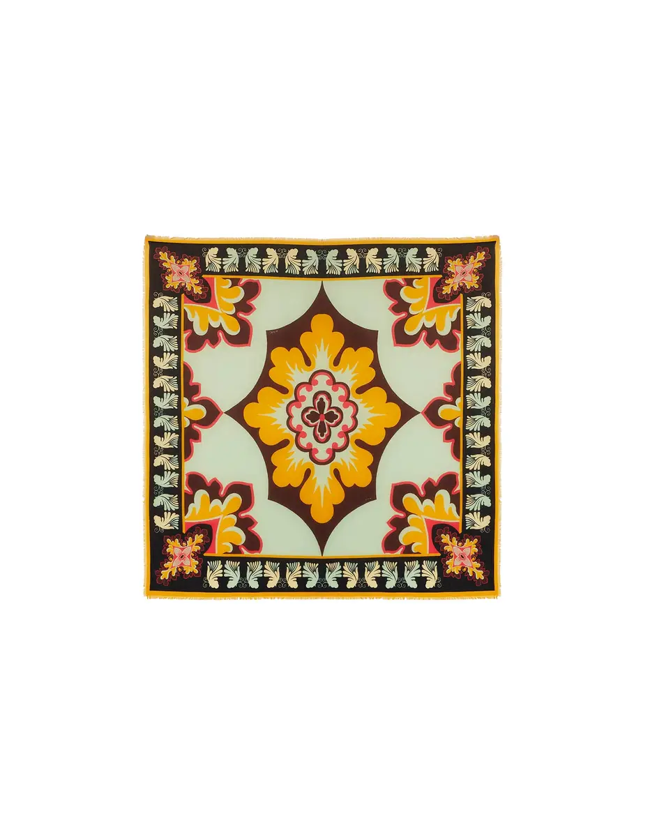 La Double J Square Scarf | Thumbnail 4 La Double J Square Scarf | Thumbnail 4