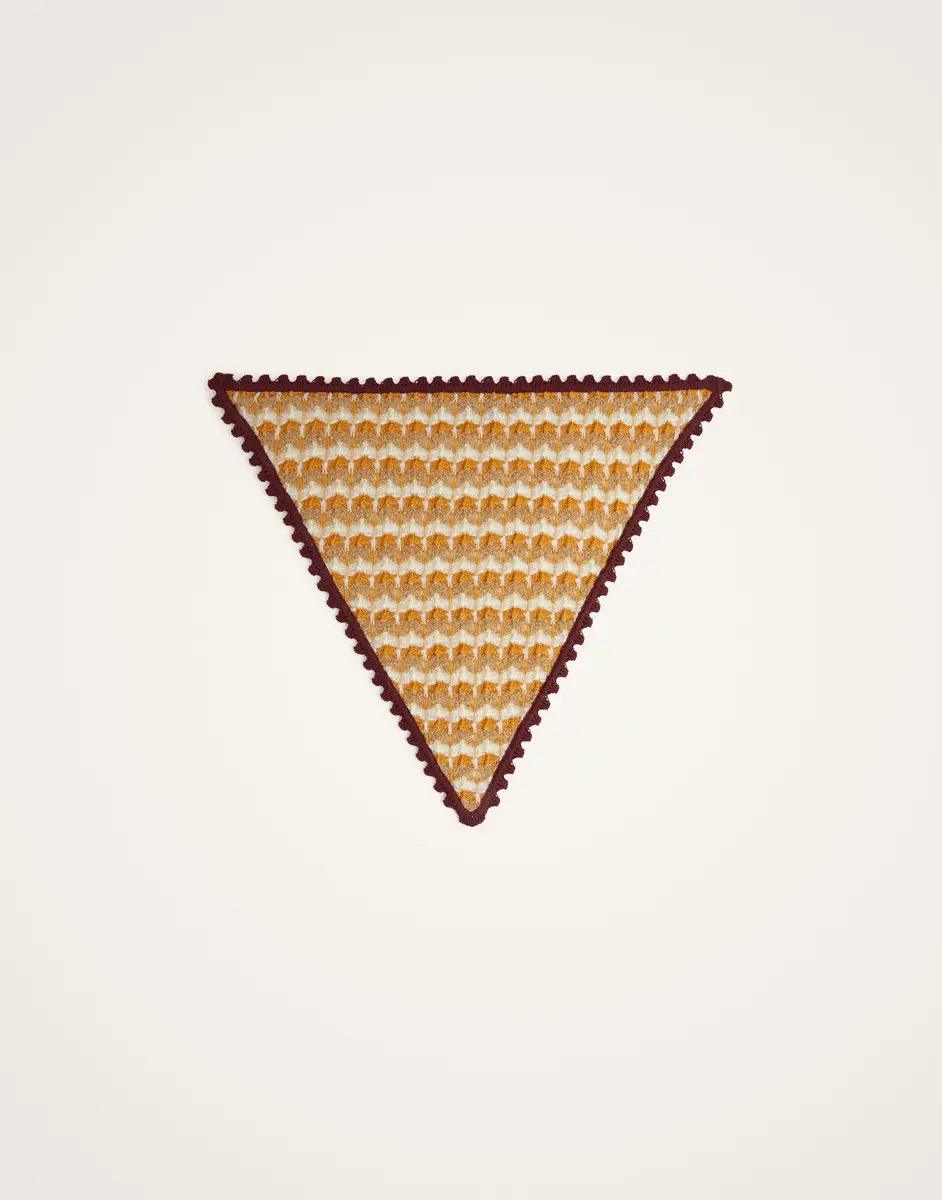 La Double J Crochet Triangle Scarf | Thumbnail 5 La Double J Crochet Triangle Scarf | Thumbnail 5