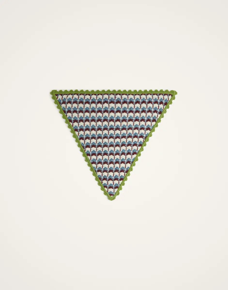 La Double J Crochet Triangle Scarf | Thumbnail 5 La Double J Crochet Triangle Scarf | Thumbnail 5