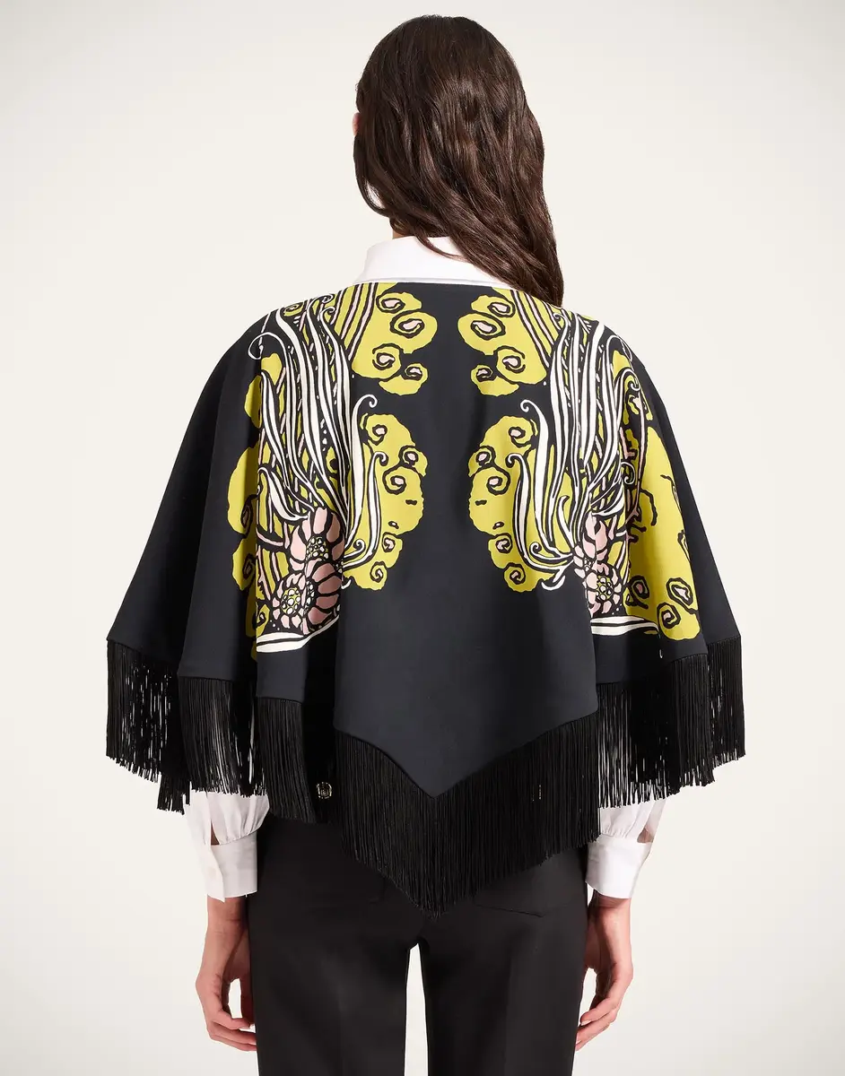 La Double J Reversible Mini Poncho Top | Thumbnail 2 La Double J Reversible Mini Poncho Top | Thumbnail 2