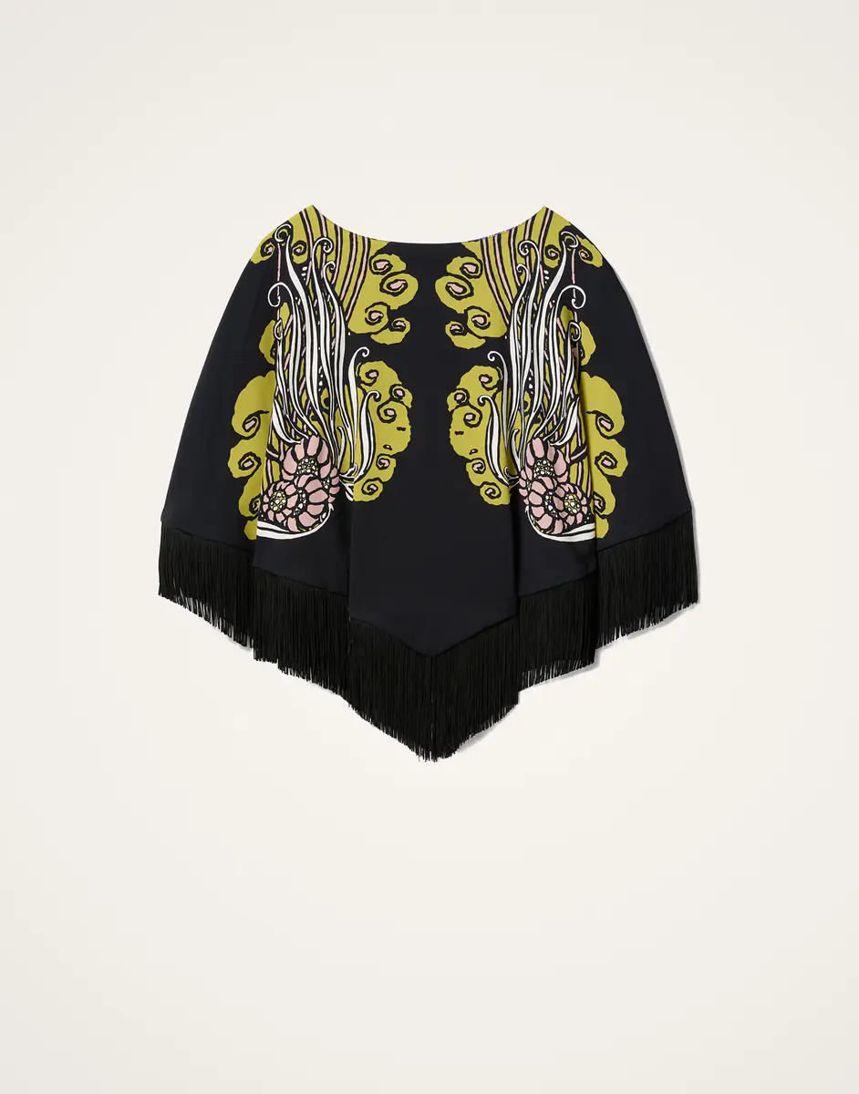 La Double J Reversible Mini Poncho Top | Thumbnail 9 La Double J Reversible Mini Poncho Top | Thumbnail 9