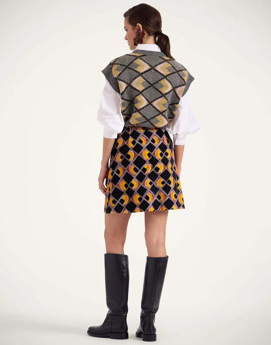 La Double J Short Skirt | Thumbnail 2 La Double J Short Skirt | Thumbnail 2