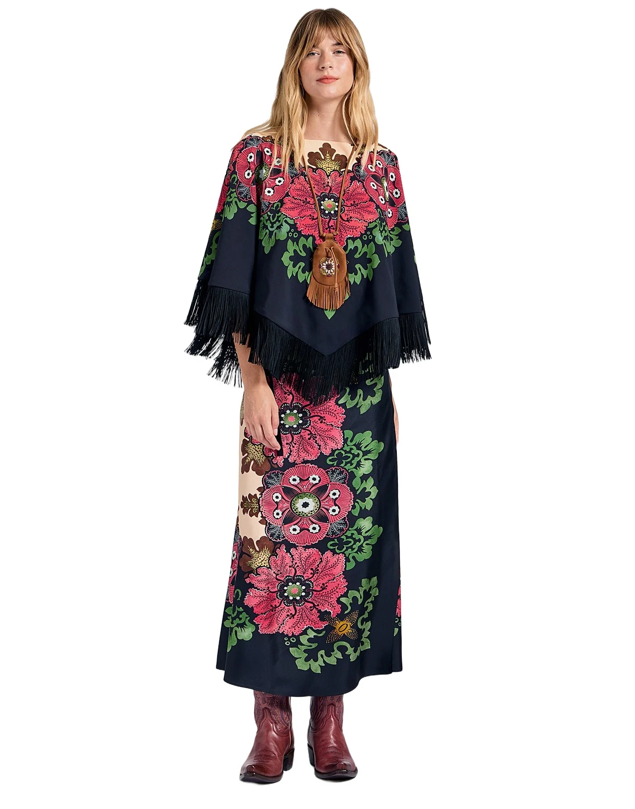 La Double J Reversible Sarong Skirt