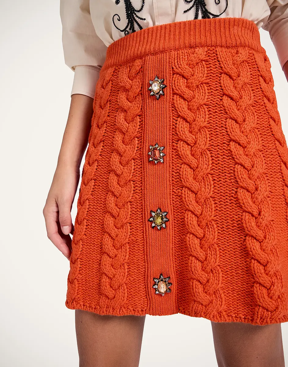 La Double J Portrait Mini Skirt | Thumbnail 3 La Double J Portrait Mini Skirt | Thumbnail 3