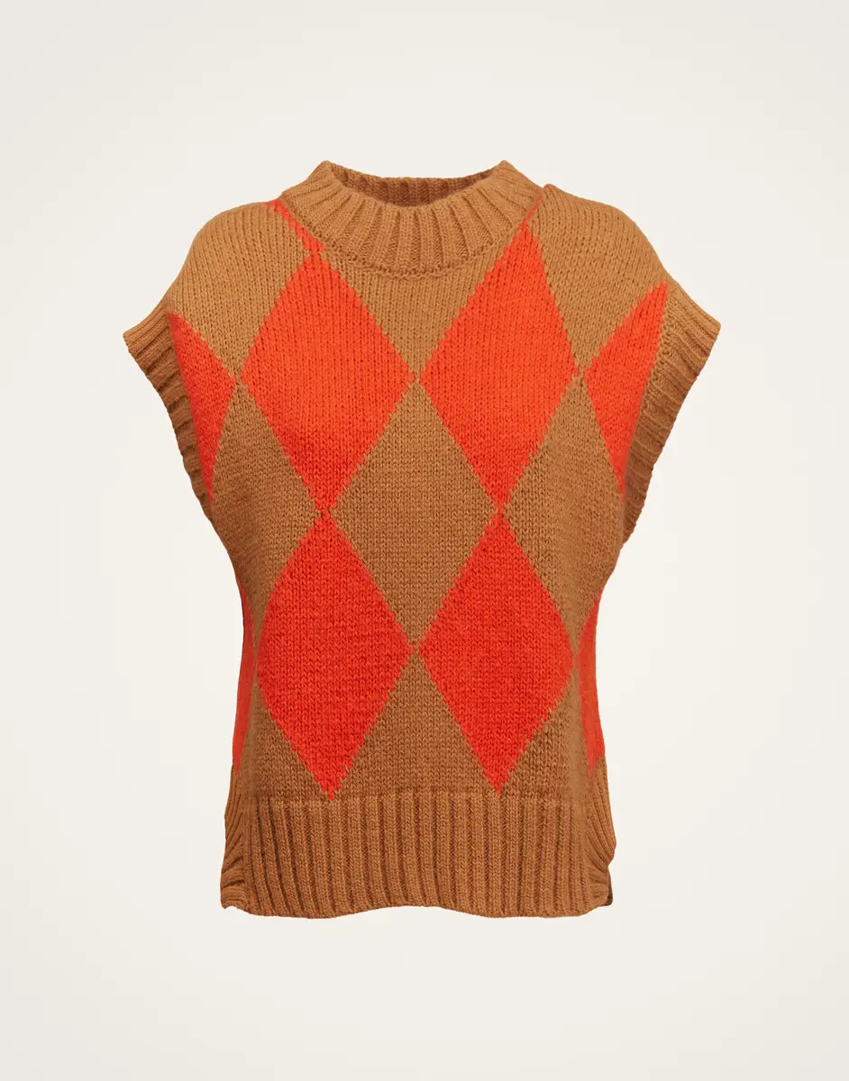 La Double J Argyle Gilet | Thumbnail 5 La Double J Argyle Gilet | Thumbnail 5