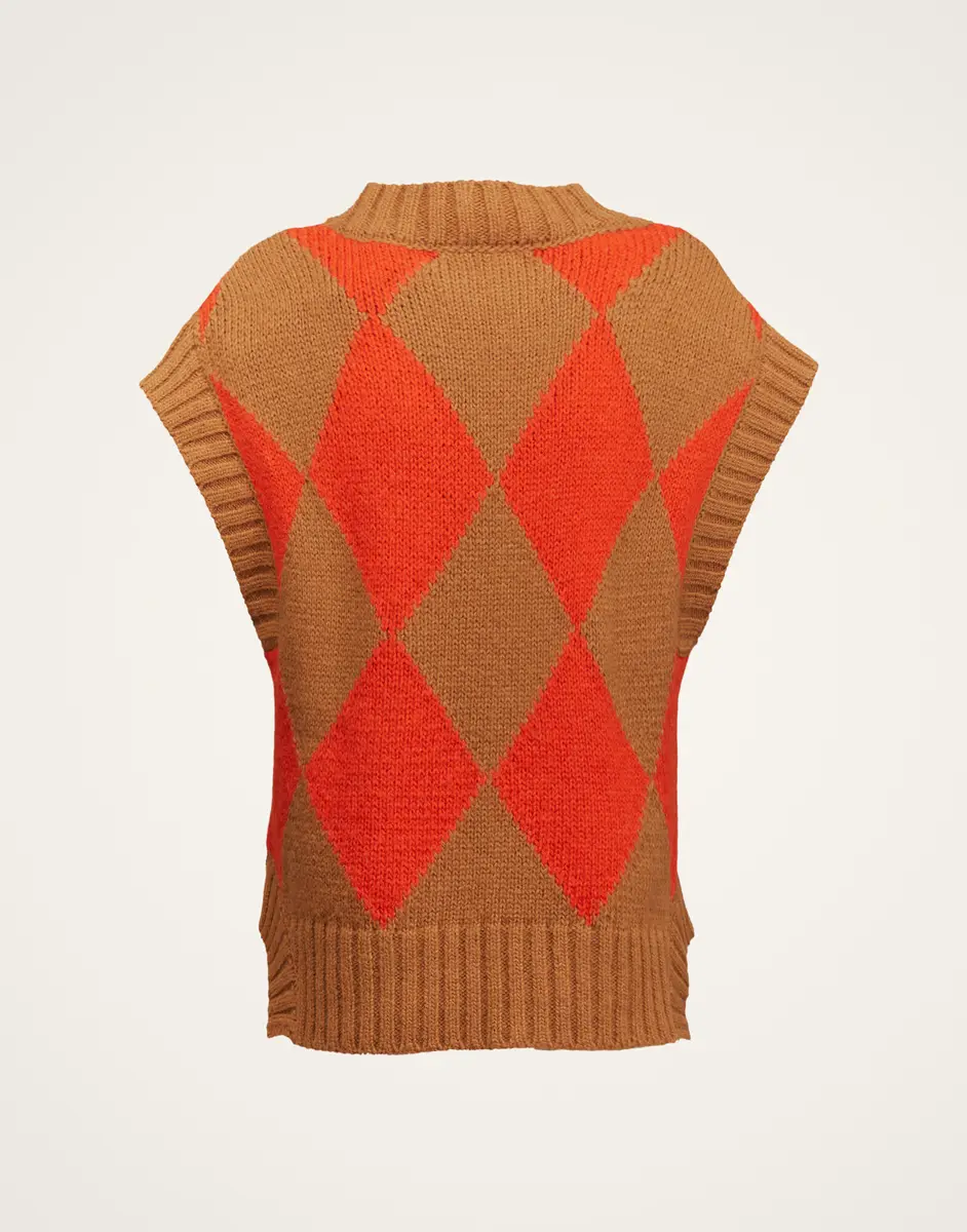 La Double J Argyle Gilet | Thumbnail 6 La Double J Argyle Gilet | Thumbnail 6