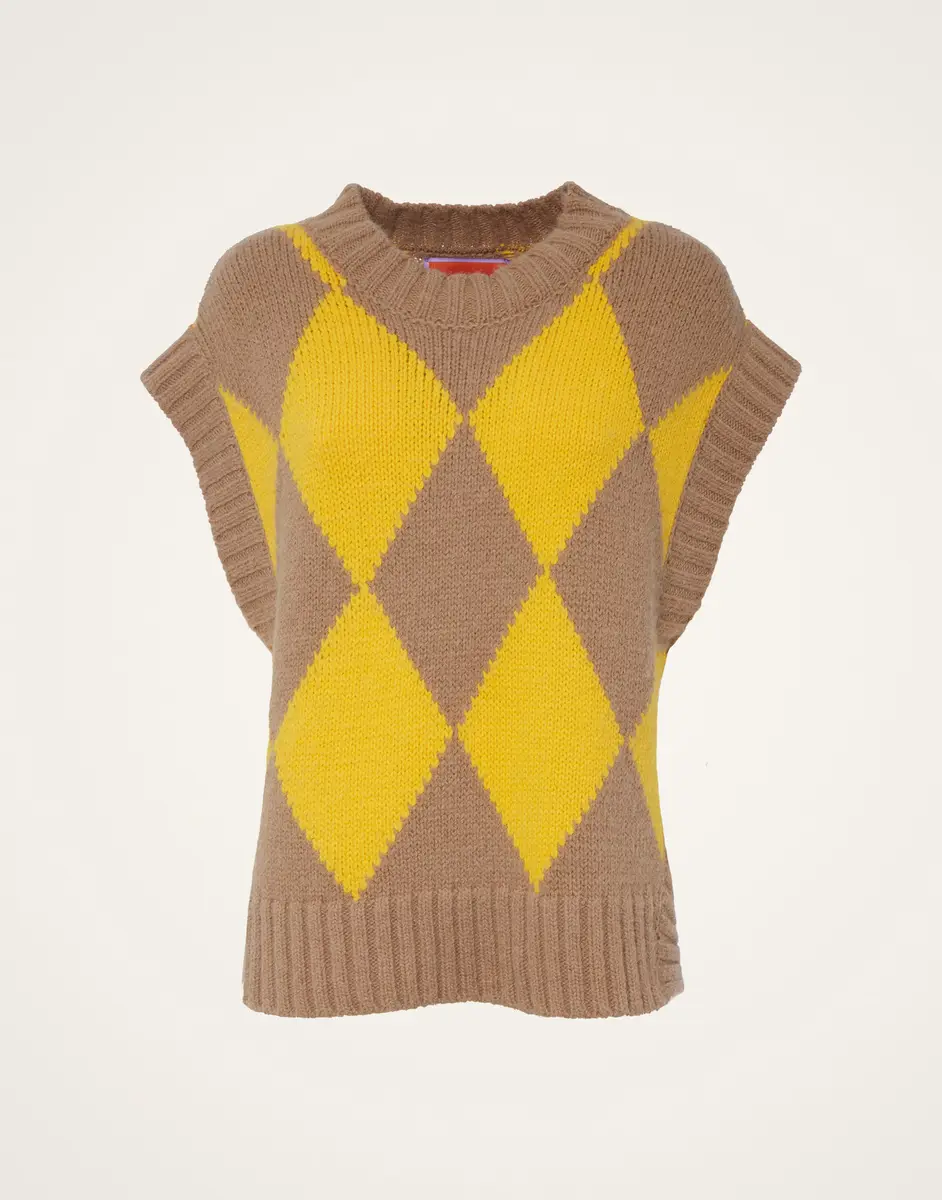 La Double J Argyle Gilet | Thumbnail 6 La Double J Argyle Gilet | Thumbnail 6