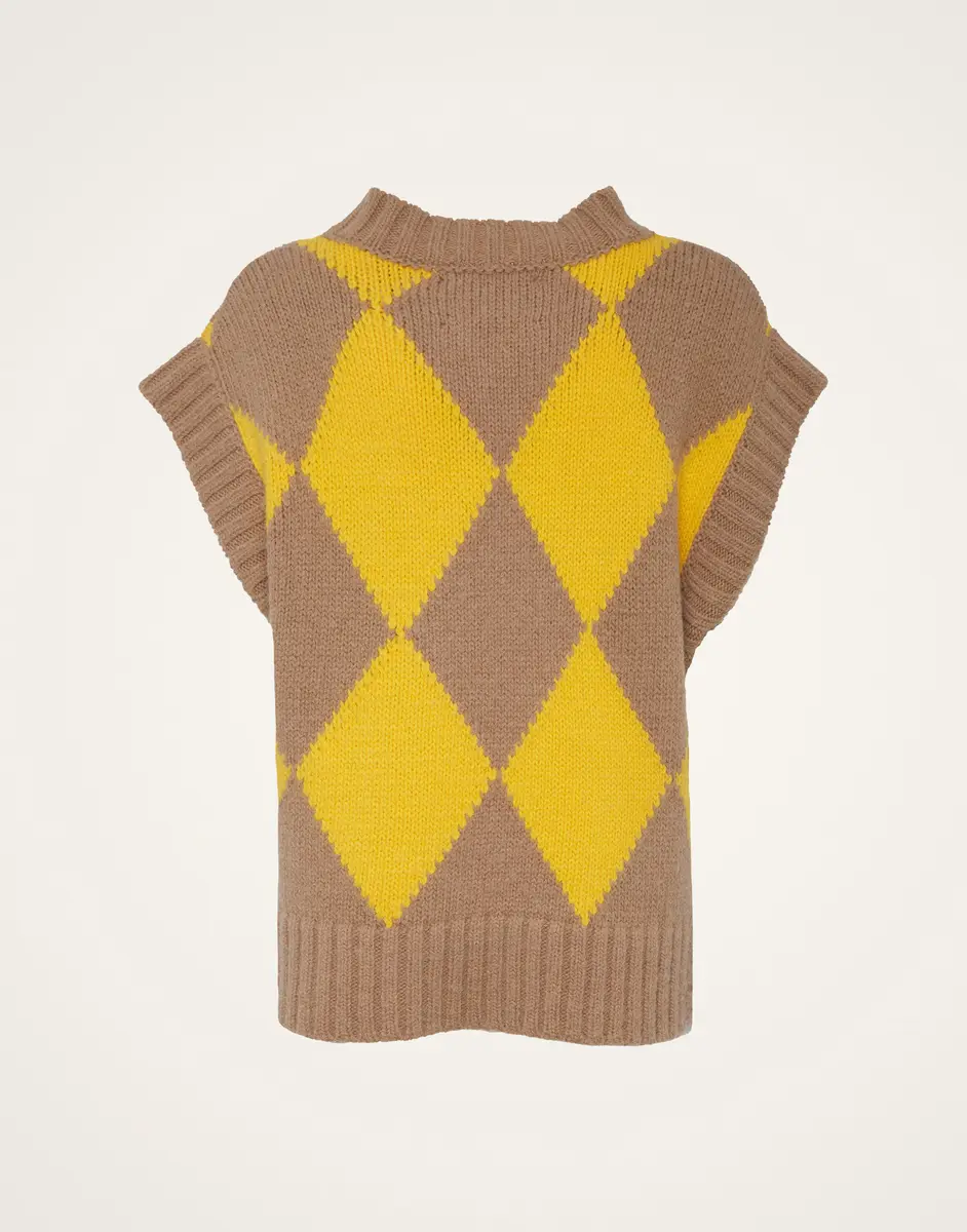 La Double J Argyle Gilet | Thumbnail 7 La Double J Argyle Gilet | Thumbnail 7