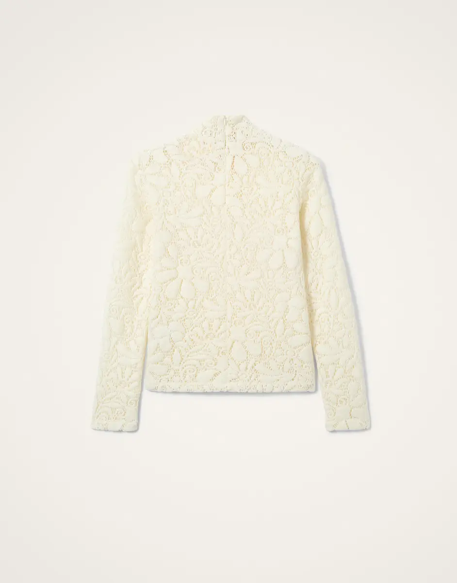 La Double J Lacey Turtleneck | Thumbnail 6 La Double J Lacey Turtleneck | Thumbnail 6