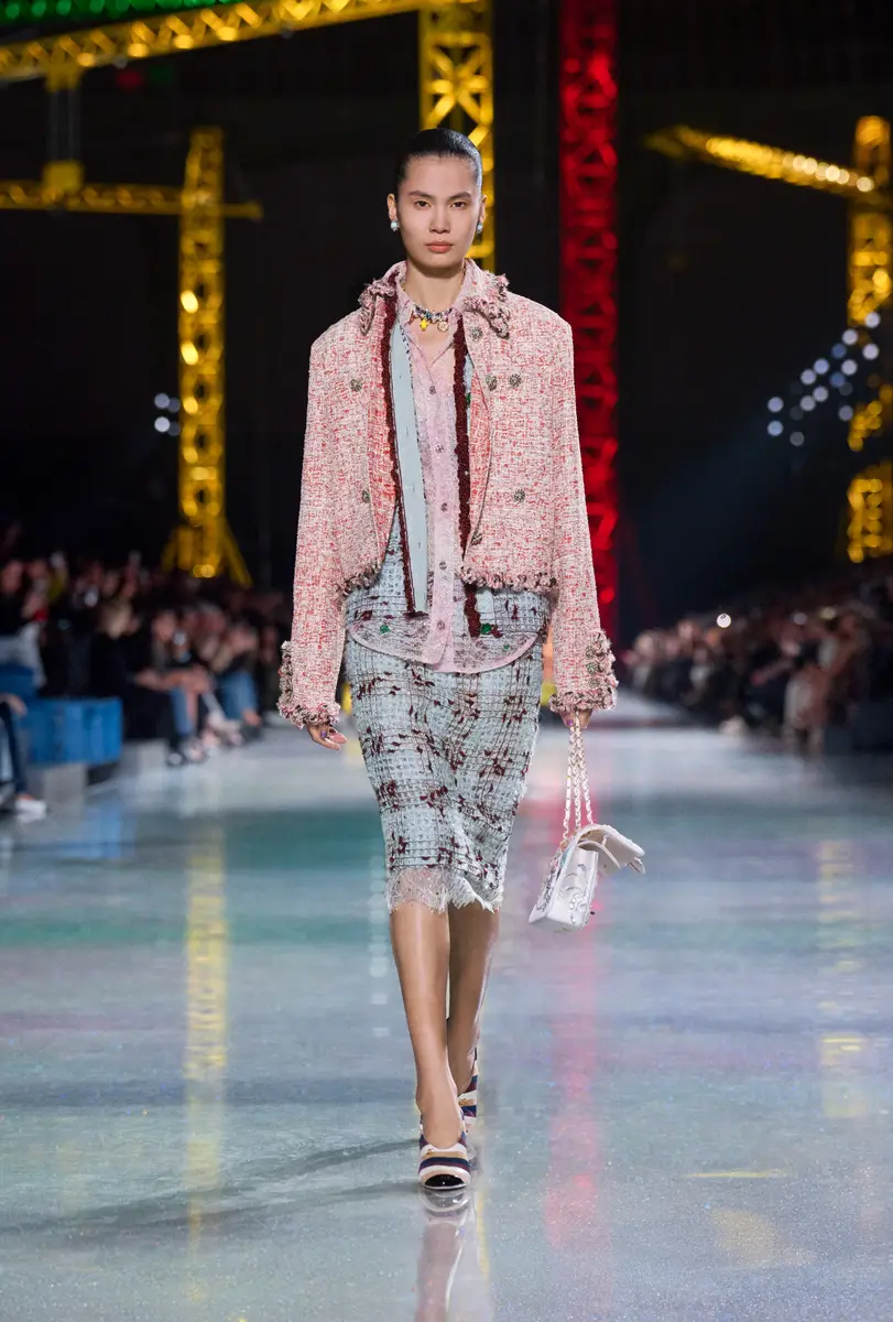 Chanel Pink and Red Jacket | Thumbnail 4 Chanel Pink and Red Jacket | Thumbnail 4