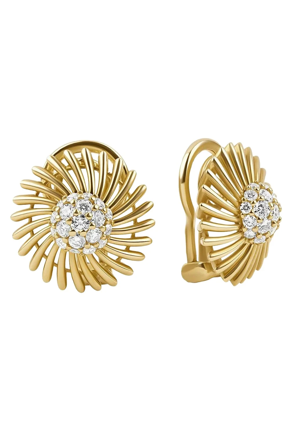 Diamond Cirelle Earrings