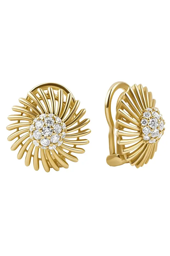 ALETTO BROTHERS Diamond Cirelle Earrings