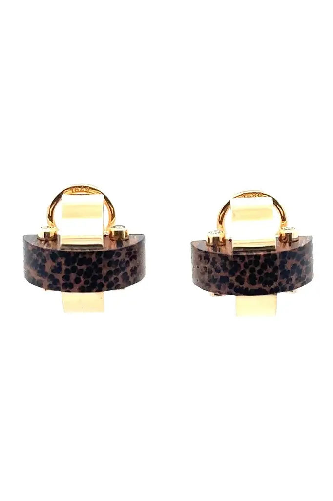 ALETTO BROTHERS Diamond Moka Earrings