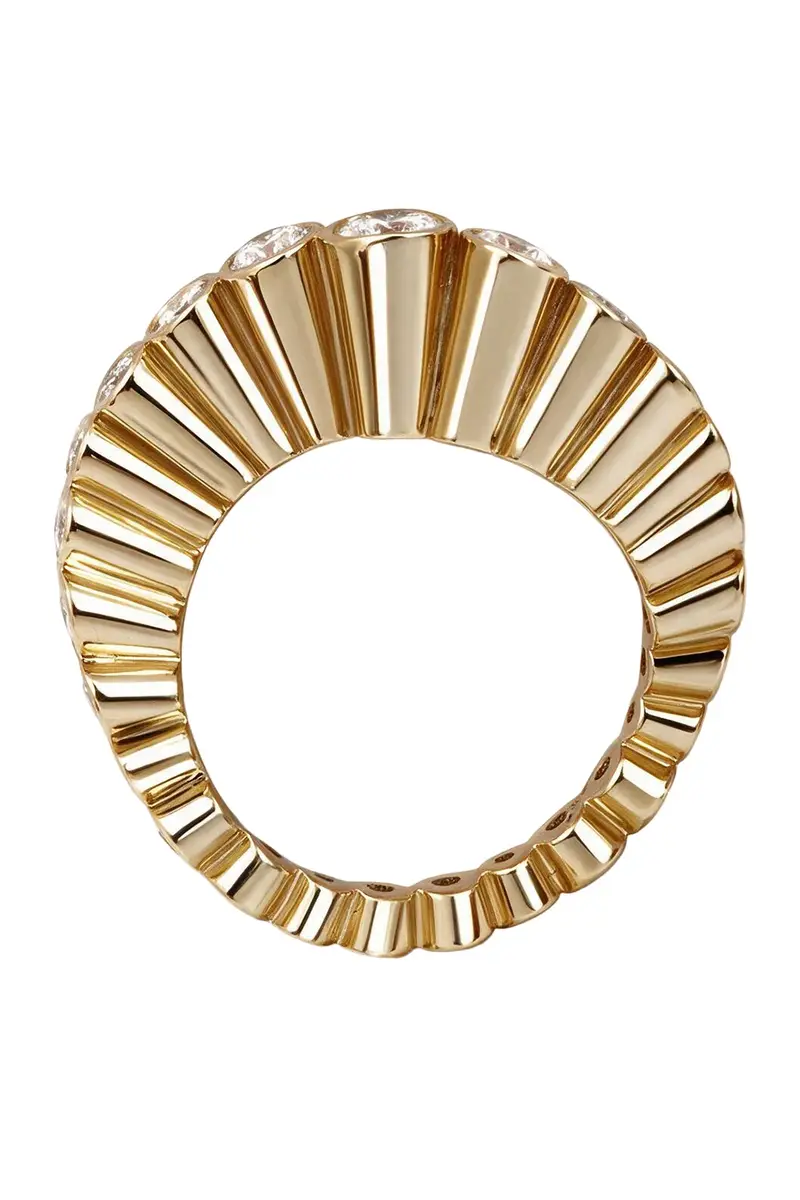 MAISON MARCELLE Diamond Small Dome Serti Clos Ring | Thumbnail 4 MAISON MARCELLE Diamond Small Dome Serti Clos Ring | Thumbnail 4