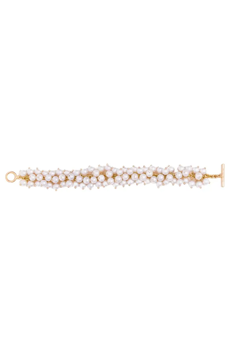 ALETTO BROTHERS Pearl Diamond Sogno di Perle Bracelet