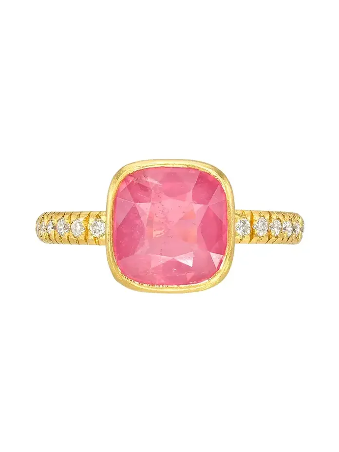 CAMILLE BEINHORN Mahenge Spinel Bezel Ring