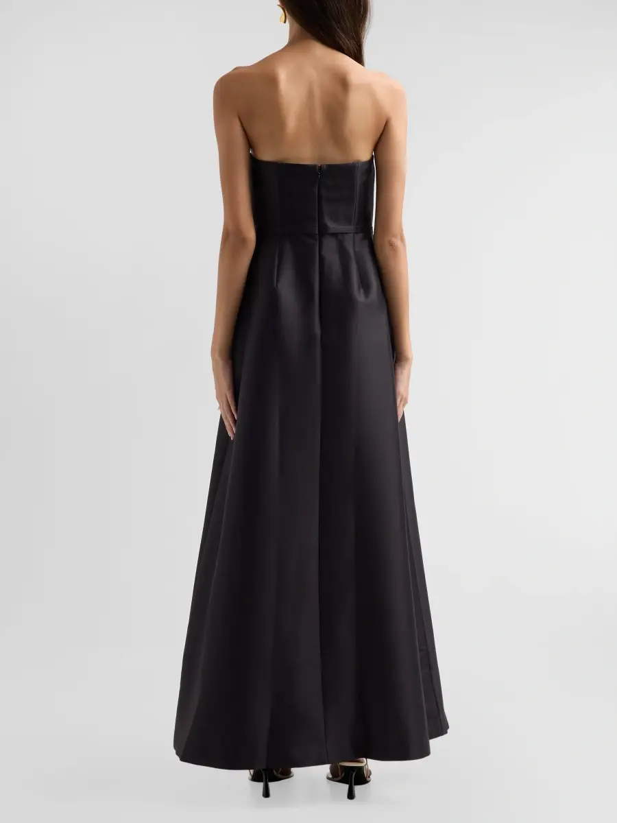 Noir Sachin & Babi Women's Gillian Floral Strapless A-Line Gown | Thumbnail 3 Noir Sachin & Babi Women's Gillian Floral Strapless A-Line Gown | Thumbnail 3