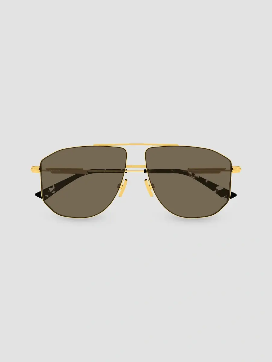 Bottega Veneta Men's Ribbon Bv1509S Snap Ribbon 59MM Metal Navigator Sunglasses | Thumbnail 2 Bottega Veneta Men's Ribbon Bv1509S Snap Ribbon 59MM Metal Navigator Sunglasses | Thumbnail 2
