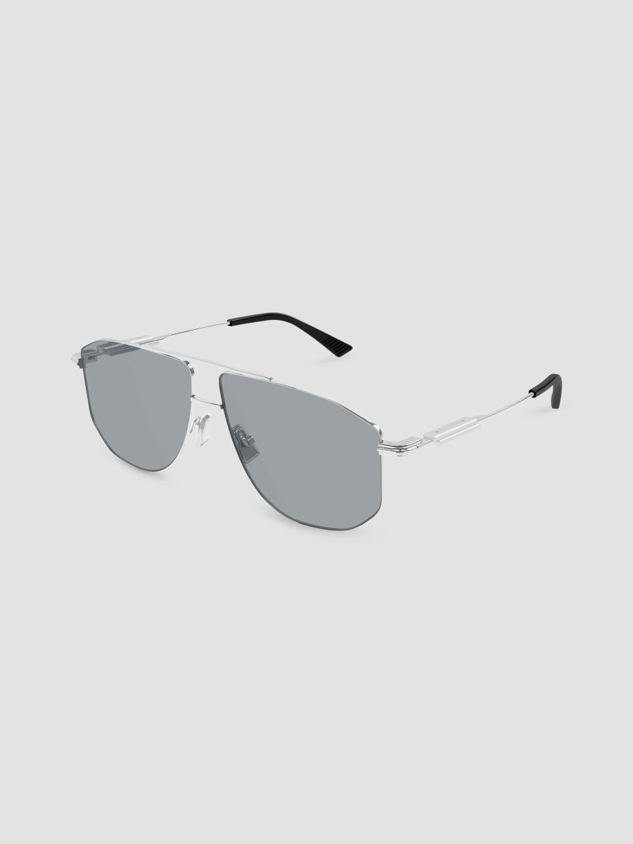 Men's Ribbon Bv1509S Snap Ribbon 59MM Metal Navigator Sunglasses Men's Ribbon Bv1509S Snap Ribbon 59MM Metal Navigator Sunglasses