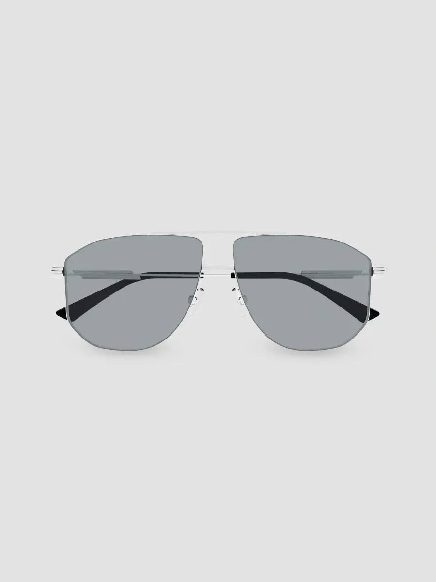 Bottega Veneta Men's Ribbon Bv1509S Snap Ribbon 59MM Metal Navigator Sunglasses | Thumbnail 2 Bottega Veneta Men's Ribbon Bv1509S Snap Ribbon 59MM Metal Navigator Sunglasses | Thumbnail 2