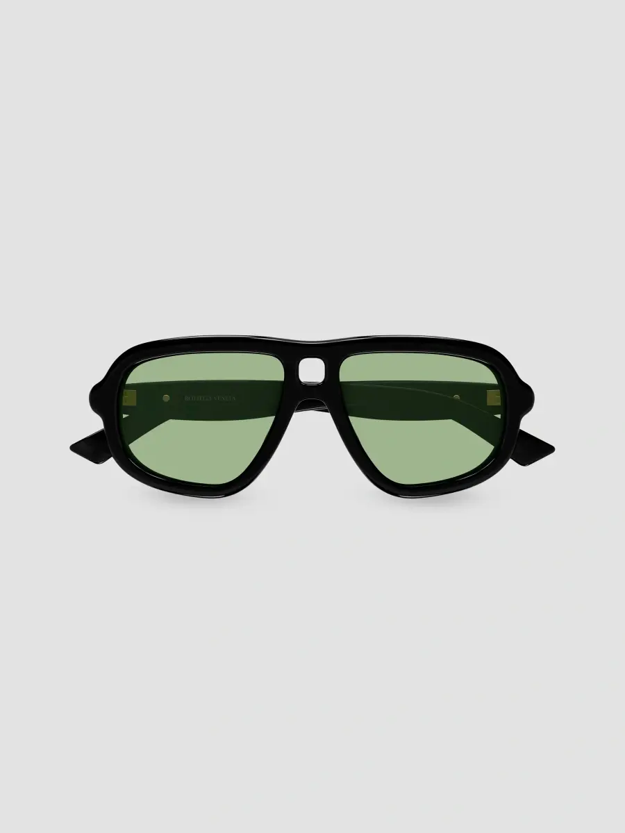 Bottega Veneta Men's Ribbon Bv1494S Sophia Ribbon 53MM Pilot Sunglasses | Thumbnail 2 Bottega Veneta Men's Ribbon Bv1494S Sophia Ribbon 53MM Pilot Sunglasses | Thumbnail 2