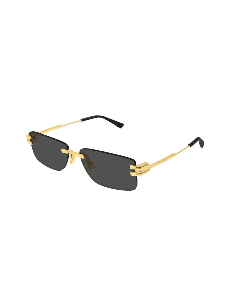 Men's Ribbon Bv1511S Step Ribbon 58MM Rimless Rectangular Metal Sunglasses Men's Ribbon Bv1511S Step Ribbon 58MM Rimless Rectangular Metal Sunglasses