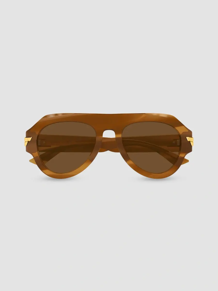 Bottega Veneta Men's Ribbon Bv1488S Bold Ribbon 53MM Pilot Sunglasses | Thumbnail 2 Bottega Veneta Men's Ribbon Bv1488S Bold Ribbon 53MM Pilot Sunglasses | Thumbnail 2