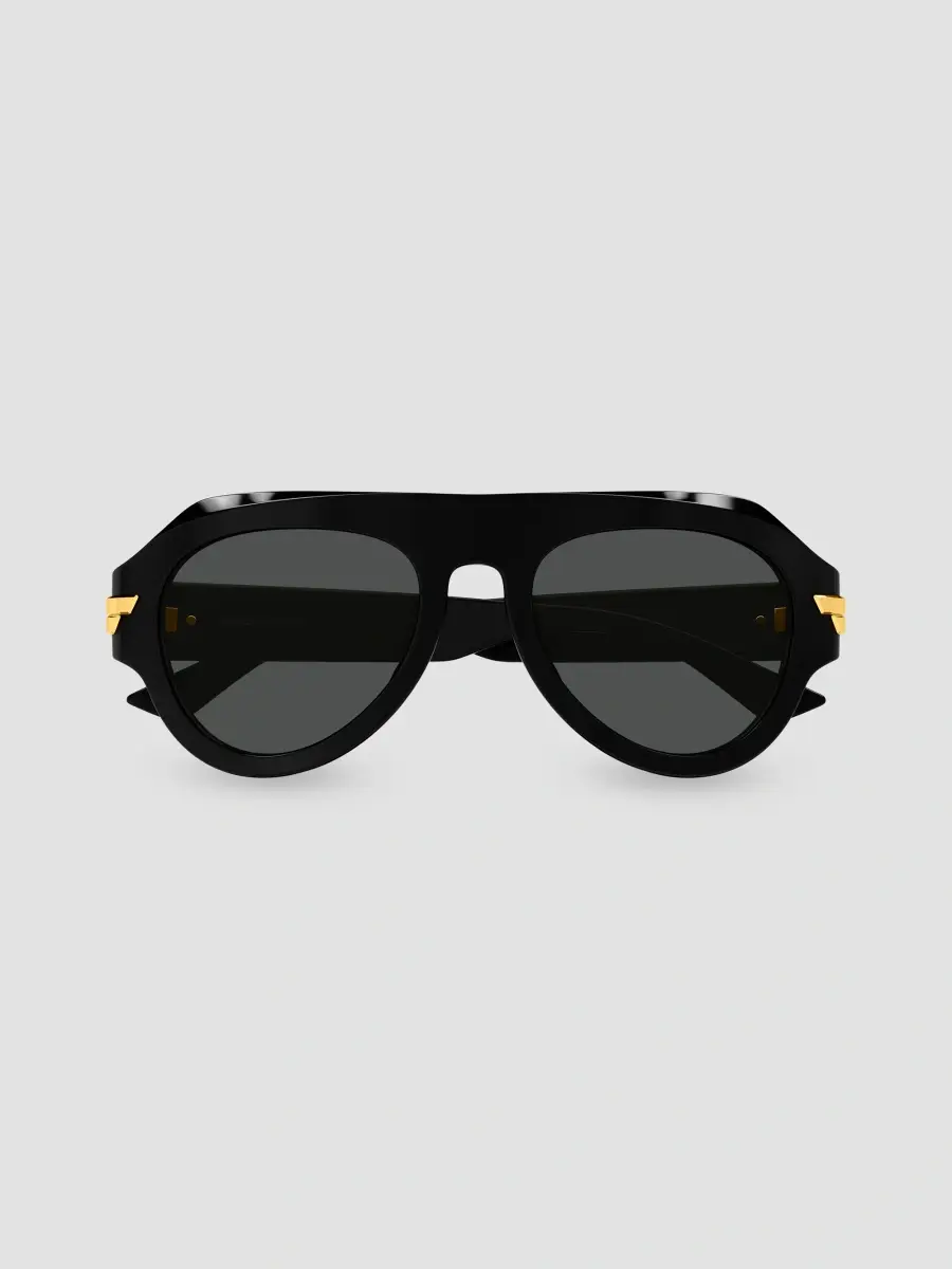 Bottega Veneta Men's Ribbon Bv1488S Bold Ribbon 53MM Pilot Sunglasses | Thumbnail 2 Bottega Veneta Men's Ribbon Bv1488S Bold Ribbon 53MM Pilot Sunglasses | Thumbnail 2