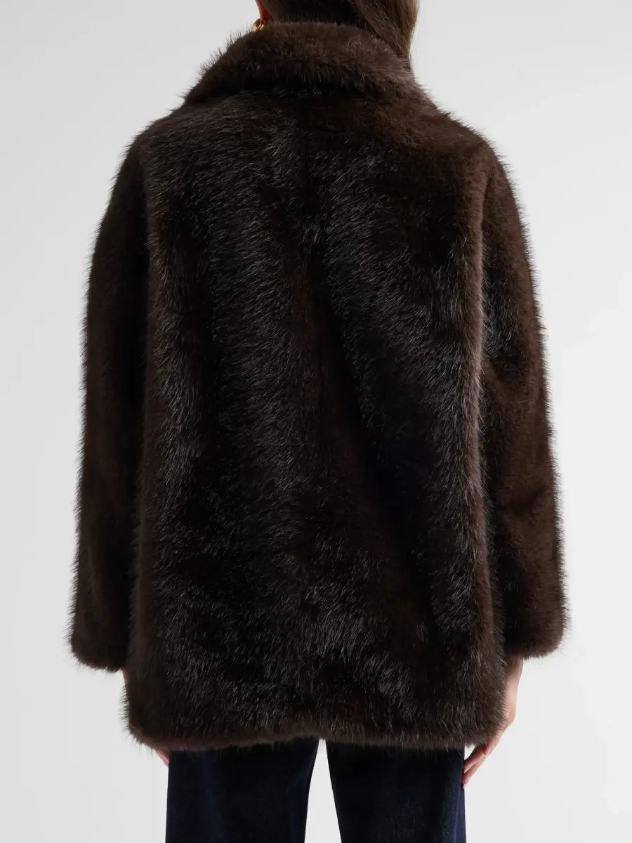 A.L.C. A. L.C. Women's Jade Faux-Fur Jacket | Thumbnail 3 A.L.C. A. L.C. Women's Jade Faux-Fur Jacket | Thumbnail 3