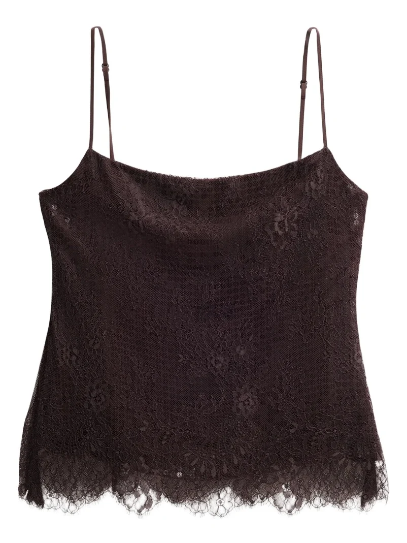 A.L.C. A. L.C. Women's Ariana Sequined Lace Camisole Top