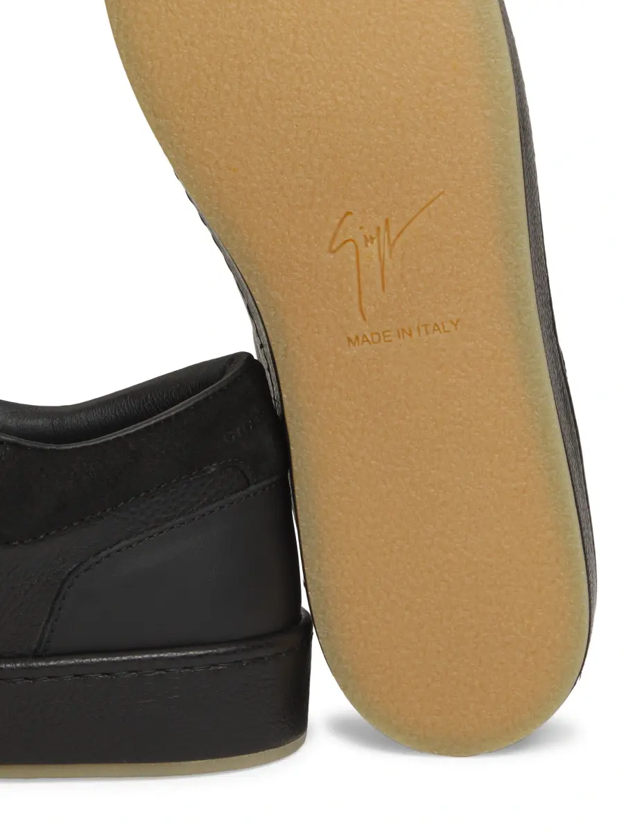 Giuseppe Zanotti Men's RM40016 Leather Sneakers | Thumbnail 5 Giuseppe Zanotti Men's RM40016 Leather Sneakers | Thumbnail 5