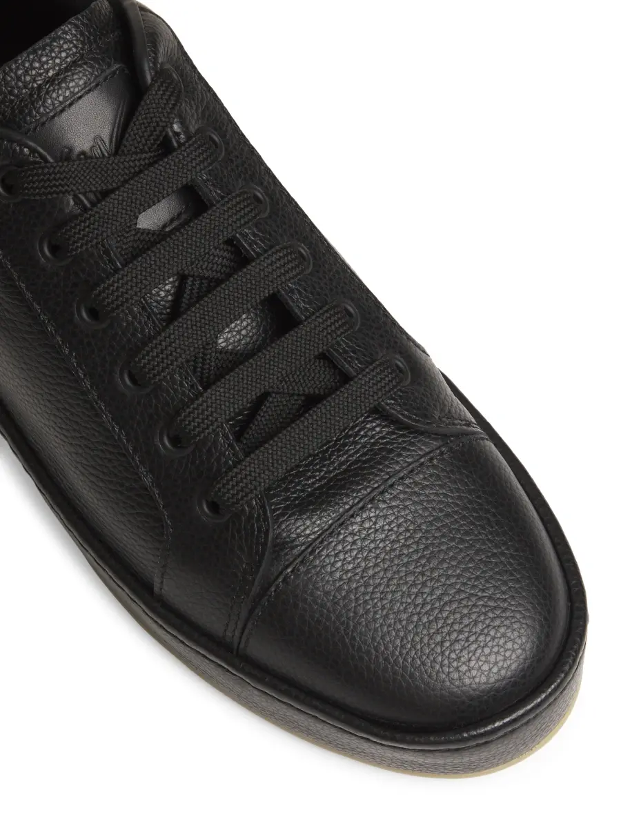 Giuseppe Zanotti Men's RM40016 Leather Sneakers | Thumbnail 6 Giuseppe Zanotti Men's RM40016 Leather Sneakers | Thumbnail 6