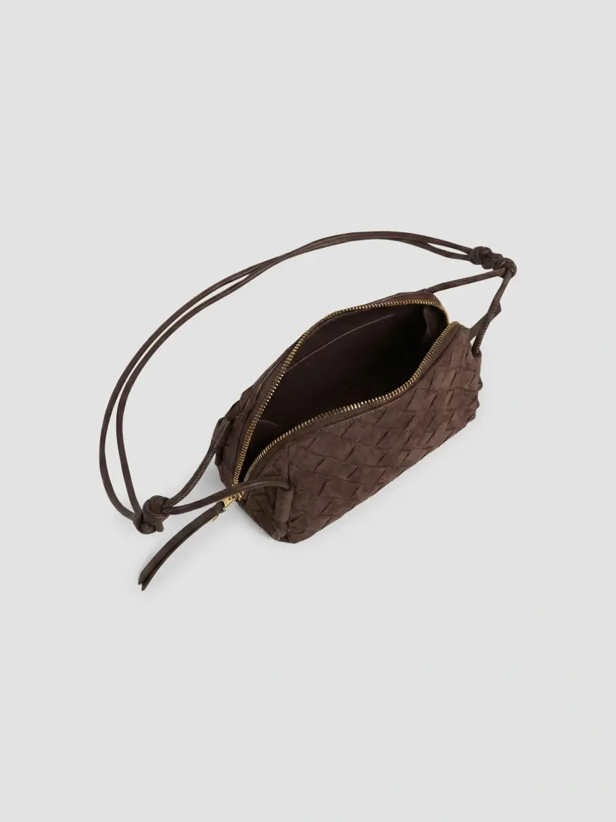 Bottega Veneta Women's Concert Suede Pouch | Thumbnail 4 Bottega Veneta Women's Concert Suede Pouch | Thumbnail 4