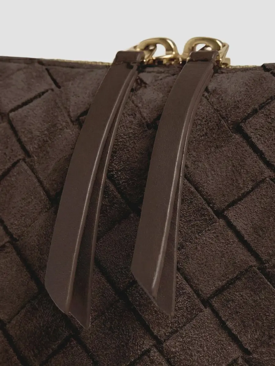Bottega Veneta Women's Concert Suede Pouch | Thumbnail 6 Bottega Veneta Women's Concert Suede Pouch | Thumbnail 6