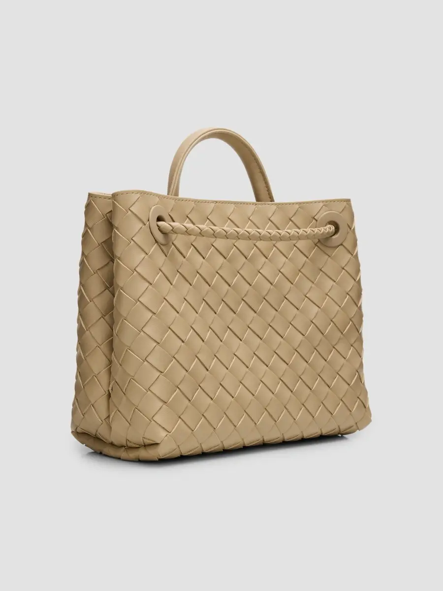 Bottega Veneta Women's Andiamo Small Intrecciato-Leather Top-Handle Bag | Thumbnail 3 Bottega Veneta Women's Andiamo Small Intrecciato-Leather Top-Handle Bag | Thumbnail 3