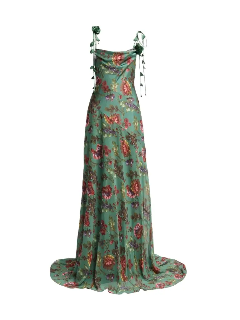 Women's Fresco Floral Vionette Gown Women's Fresco Floral Vionette Gown