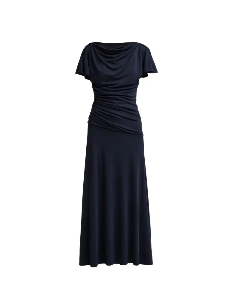 Women's Avielle Draped Midi Dress