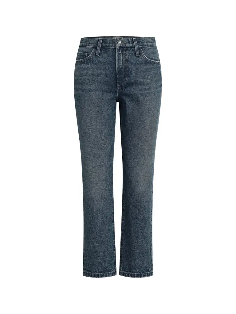Women's The Dot Mid-Rise Straight Ankle Jeans