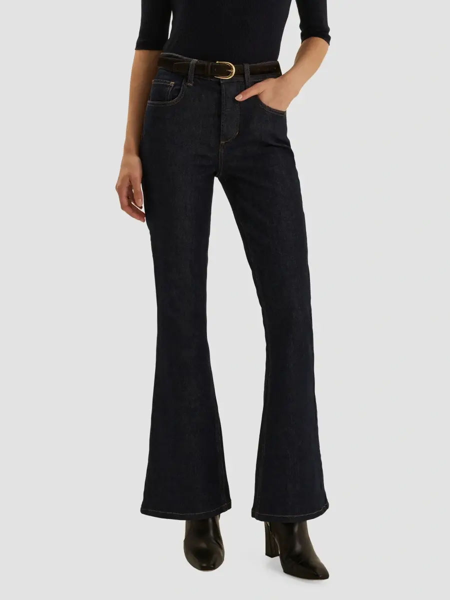 Favorite Daughter Women's The Maurice Flare Mid-Rise Jeans | Thumbnail 4