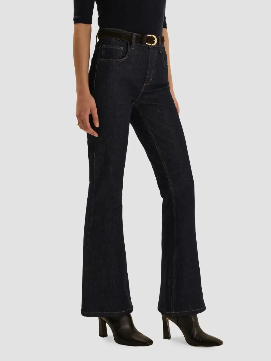 Favorite Daughter Women's The Maurice Flare Mid-Rise Jeans | Thumbnail 5